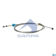 Тросик переключения передач КПП FM(4). L=2980 серый (6*4) VOLVO Sampa