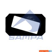 Пластина полурессоры (под 24 болт) BPW 98х51,5х6 Sampa