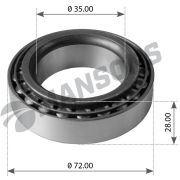 Подшипник роликовый 35*72*28 Iveco/MB/RVI/Volvo/Scania/SAF Fersa