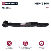 Полурессора BPW 575x295(200x270) 1 листовая со ступенькой MARSHALL