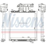 Радиатор MAN TGA 938*920*42 Stellox