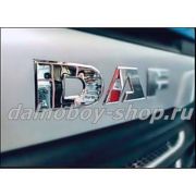 Накладка на буквы (хром) DAF EURO-6 INOX