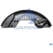 Щиток защитный тормозного диска (с кронштейном ABS) VOLVO SAMPA