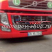 Накладка на решетку радиатора (хром) VOLVO FH3 (раскосая, нижняя часть, молдинг) INOX