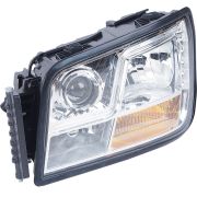 Фара передняя левая c ходовыми огнями (самосвал) LED SHACMAN X3000