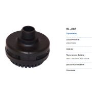 Ремкомплект осушителя воздуха WABCO (глушилка с резьбой) S&K