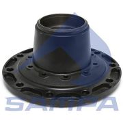 Ступица колеса SAF B9-22K01 пустая (дисковый тормоз) SAMPA