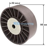 Ролик натяжителя ремня. Scania 4 Series 10*32*95 HD-Parts