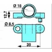 Кронштейн крепления датчика ABS L=39 d=18 d=8.5 BPW