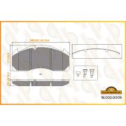 Тормозная колодка дисковая VOLVO Sonder