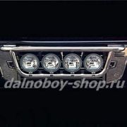 Дуга передняя D-70 Volvo FH хром (под круглые фары) INOX