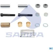 Ремкомплект суппорта Meritor D DUCO VOLVO FH (одинаковые пальцы) SAMPA