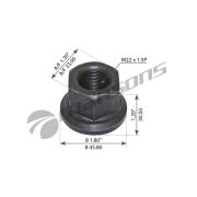 Гайка колеса M22*1,5 SW33 Vol/RVI MARSHALL