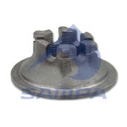 Гайка ступицы корончатая BPW M42*2 SW65 SAMPA