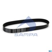Ремень ручейковый 8PK830/835 (без кондиционера) Volvo FH12 SAMPA