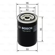 Фильтр масляный Scania (3 серия, с клапаном) BOSCH