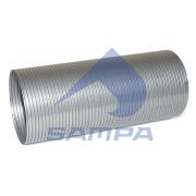 Гофра глушителя D-128 цинк L-315 Sampa