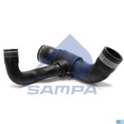 Патрубок радиатора (тройник) Scania SAMPA