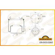 Пневмобалон Volvo 4562N SONDER