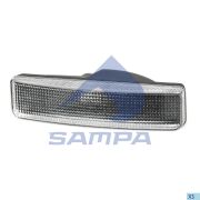 Фонарь габаритный белый на кабине Scania