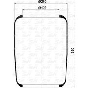 Пневмобалон подвески (троллейбус) S&K GMBH